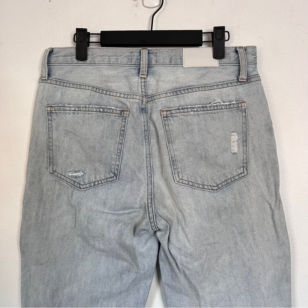 Pistola Charlie High Rise Straight Jeans Button Fly Light Wash Size 28 - Picture 4 of 13